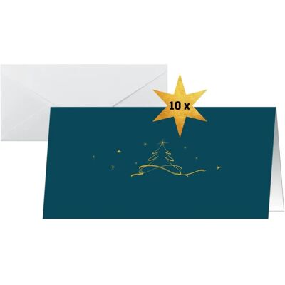 Sigel Weihnachtskarten - Weihnachtsbaum Design Sigel Weihnachtskarten - Weihnachtsbaum Design