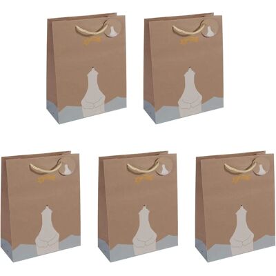 SIGEL Geschenktaschen Polar bear with shooting star - Gift Bags SIGEL Geschenktaschen Polar bear with shooting star - Gift Bags
