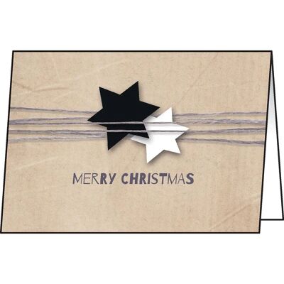 Sigel Christmas Cards - 25 Kraft Paper Holiday Greetings Sigel Christmas Cards - 25 Kraft Paper Holiday Greetings