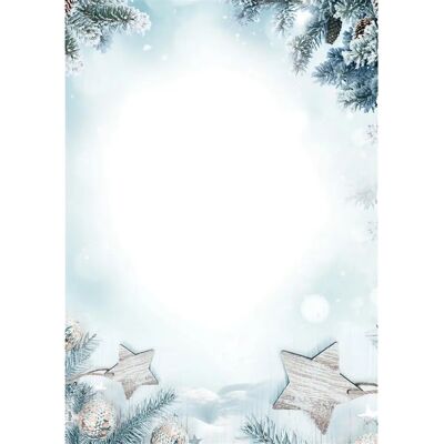 Sigel DP312 Konstpapper - Snöstjärne design - 25 ark Sigel DP312 Konstpapper - Snöstjärne design - 25 ark