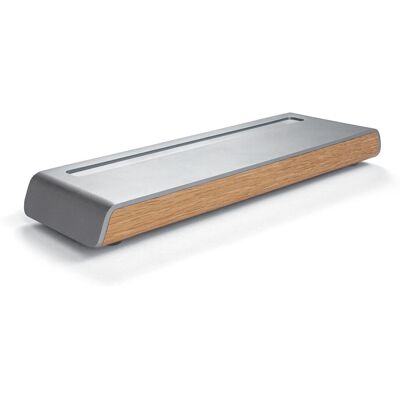 Sigel SA401 Graues Metall Holz Federmäppchen - Federmäppchen Sigel SA401 Graues Metall Holz Federmäppchen - Federmäppchen