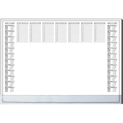 Sigel HO366 Grey Desk Pad - Protects Surface with Calendar Sigel HO366 Grey Desk Pad - Protects Surface with Calendar