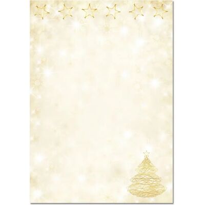 Sigel Carta Regalo - Motivo Natalizio, 90g, 100 Fogli Sigel Carta Regalo - Motivo Natalizio, 90g, 100 Fogli