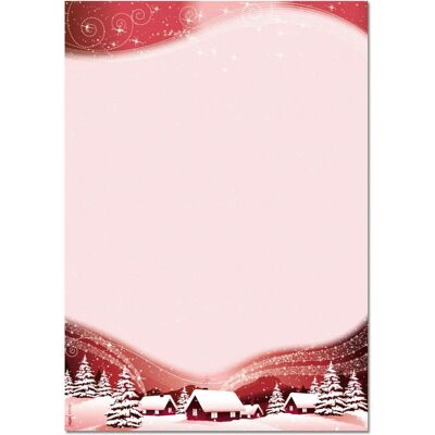 Sigel Carta Artistica 100 Fogli - Natale Silent Night - A4 Sigel Carta Artistica 100 Fogli - Natale Silent Night - A4