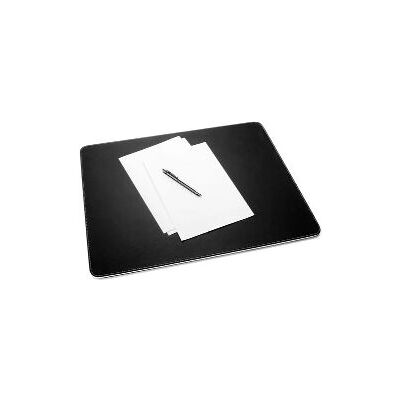 Sigel SA106 Tapis de bureau en cuir - Moderne, Noir & Blanc, 600x450mm - Publicité Sigel SA106 Tapis de bureau en cuir - Moderne, Noir & Blanc, 600x450mm - Publicité