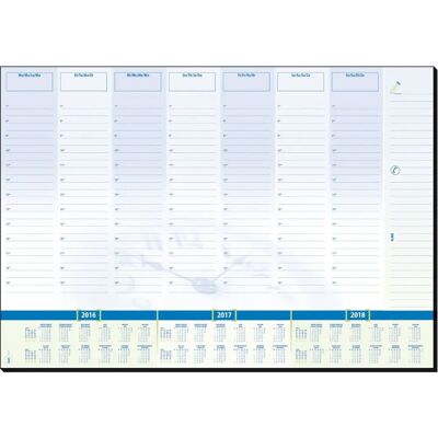Sigel HO350 Schreibunterlage Multicolor - 3 Jahre Kalender Sigel HO350 Schreibunterlage Multicolor - 3 Jahre Kalender