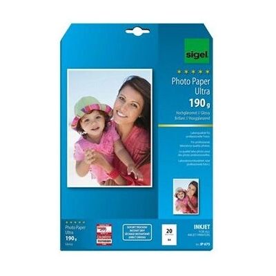 Sigel IP675 Weiß Glanz Fotopapier A4 - Druckpapier Sigel IP675 Weiß Glanz Fotopapier A4 - Druckpapier