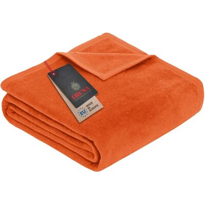 Ibena Luxus Orange Wohndecke - Wohndecke Ibena Luxus Orange Wohndecke - Wohndecke