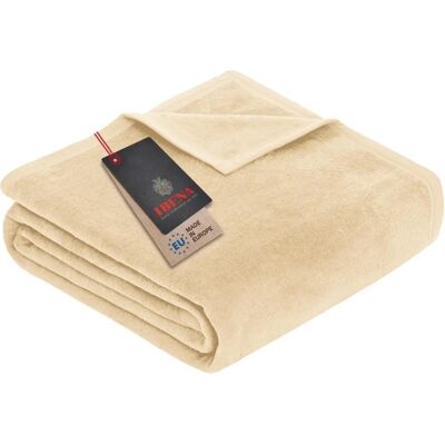 Ibena Luxus Beige Wohndecke - Wohndecke Ibena Luxus Beige Wohndecke - Wohndecke