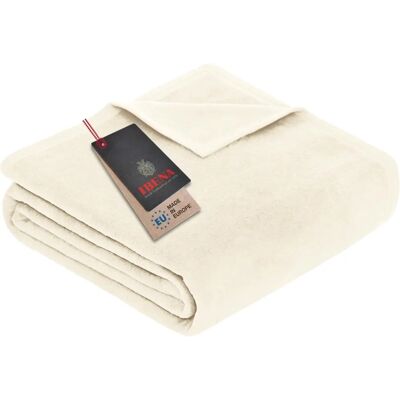IBENA Luxus Wollmischung Decke - Wohndecke IBENA Luxus Wollmischung Decke - Wohndecke