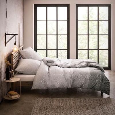 Bugatti Satinbettwäsche - Baumwolle, Grau, 140x200/70x90 - Bettwäsche Bugatti Satinbettwäsche - Baumwolle, Grau, 140x200/70x90 - Bettwäsche