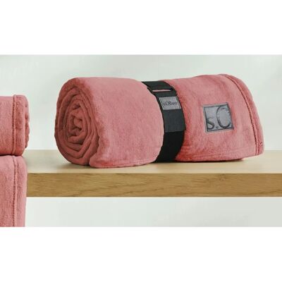 s.Oliver Rose Koralle Kuscheldecke - Wohndecke s.Oliver Rose Koralle Kuscheldecke - Wohndecke