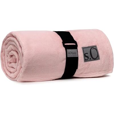 S. Oliver Oro Rose 150x200cm Polyester Wohndecke - in bunten Farben S. Oliver Oro Rose 150x200cm Polyester Wohndecke - in bunten Farben