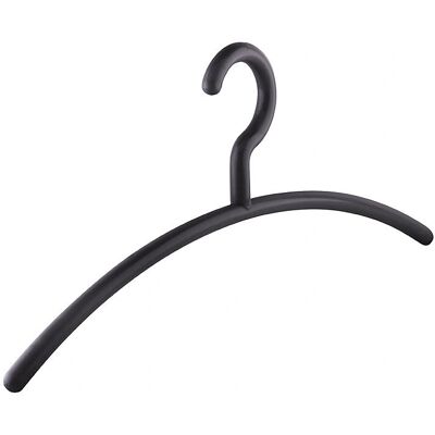 Kaiserkraft NIZZA Kleiderbügel - Kunststoff, 12 Stück, 420 mm, Schwarz Kaiserkraft NIZZA Kleiderbügel - Kunststoff, 12 Stück, 420 mm, Schwarz
