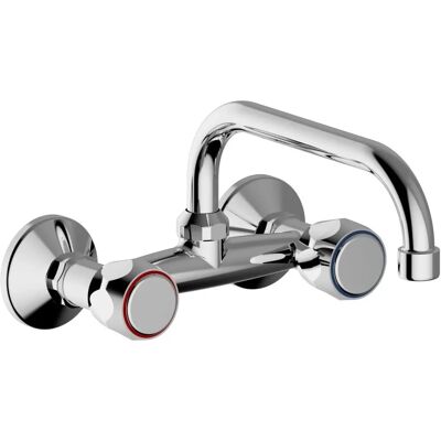 SCHLÄFER - 3431111 - bec en U - finition Chrome - Robinet - Publicité SCHLÄFER - 3431111 - bec en U - finition Chrome - Robinet - Publicité