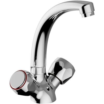 Schläfer 3431412 - Robinet de Cuisine à Bec Rotatif - Chrome - Publicité Schläfer 3431412 - Robinet de Cuisine à Bec Rotatif - Chrome - Publicité