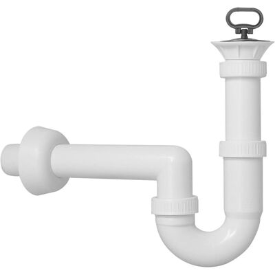 SCHLÄFER - 4618105 - 1 1/2in - Siphon avec bouchon - Kit siphon - Publicité SCHLÄFER - 4618105 - 1 1/2in - Siphon avec bouchon - Kit siphon - Publicité