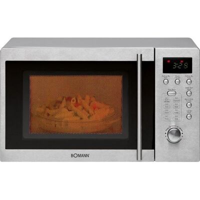 Bomann MWG 2211 U - Acero inoxidable - Hornos microondas Bomann MWG 2211 U - Acero inoxidable - Hornos microondas