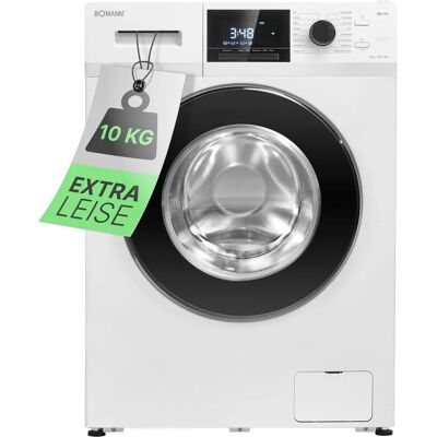 Bomann WA 7111 Πλευρική φόρτωση 10kg 1400 RPM Λευκό - Πλυντήριο Bomann WA 7111 Πλευρική φόρτωση 10kg 1400 RPM Λευκό - Πλυντήριο