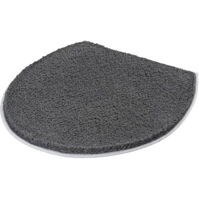 Kleine Wolke Microfiber Toilet Seat Cover - Anthracite - WC-Deckelbezug 47x50cm Kleine Wolke Microfiber Toilet Seat Cover - Anthracite - WC-Deckelbezug 47x50cm
