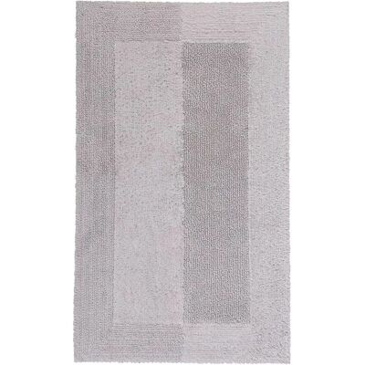 KLEINE WOLKE Havanna Bath Mat - Cotton, Rectangular, Silver-Grey - Bath Mat KLEINE WOLKE Havanna Bath Mat - Cotton, Rectangular, Silver-Grey - Bath Mat