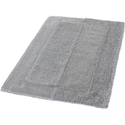 KLEINE WOLKE Havanna Cotton Bath Mat - Rectangular, 85x150 cm, High-Low Effect KLEINE WOLKE Havanna Cotton Bath Mat - Rectangular, 85x150 cm, High-Low Effect