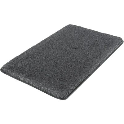 KLEINE WOLKE Relax Badmatte - Rechteckig 50x80cm, Anthrazit KLEINE WOLKE Relax Badmatte - Rechteckig 50x80cm, Anthrazit