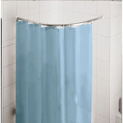 KLEINE WOLKE Shower Curtain Rod - Round, 90cm, Aluminum, Wall Mount KLEINE WOLKE Shower Curtain Rod - Round, 90cm, Aluminum, Wall Mount