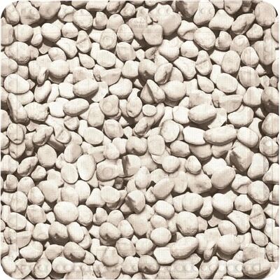 KLEINE WOLKE Stone Shower Mat - 55x55 cm - Non-slip Bathroom Accessory KLEINE WOLKE Stone Shower Mat - 55x55 cm - Non-slip Bathroom Accessory