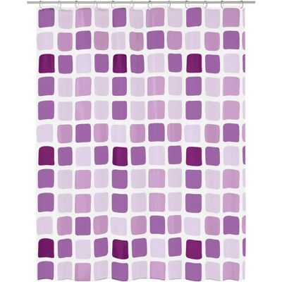 KLEINE WOLKE Sonny Violet Shower Curtain - Shower Curtain KLEINE WOLKE Sonny Violet Shower Curtain - Shower Curtain