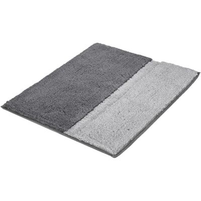 KLEINE WOLKE Life Grau Baumwolle Rechteckige Badematte - Badteppich KLEINE WOLKE Life Grau Baumwolle Rechteckige Badematte - Badteppich