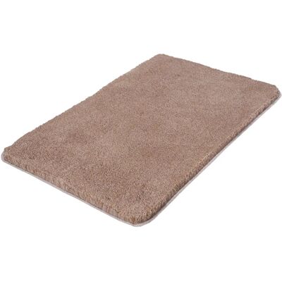 KLEINE WOLKE Relax Badmatte - 70x120cm Grau Taupe - Rutschfest, Weich, Für Fußbodenheizung KLEINE WOLKE Relax Badmatte - 70x120cm Grau Taupe - Rutschfest, Weich, Für Fußbodenheizung