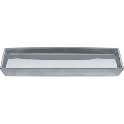 Dispenser di sapone in ceramica argento Kleine Wolke Glamour - Dosatore di sapone Dispenser di sapone in ceramica argento Kleine Wolke Glamour - Dosatore di sapone