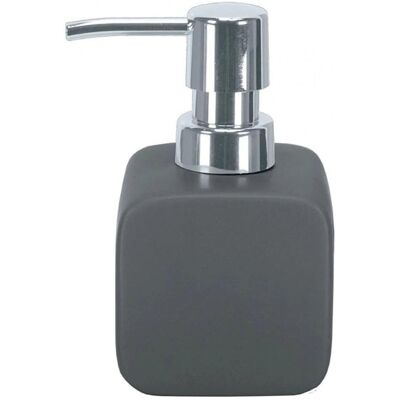 KLEINE WOLKE Cubic 5066901854 - Distributeur de savon - Gris - Publicité KLEINE WOLKE Cubic 5066901854 - Distributeur de savon - Gris - Publicité
