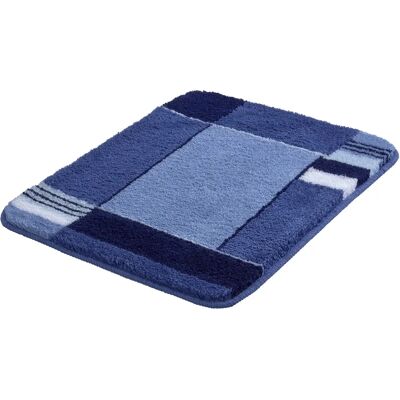 KLEINE WOLKE Padova Badematte - Rechteckig, Blau, 20mm, Modernes Design KLEINE WOLKE Padova Badematte - Rechteckig, Blau, 20mm, Modernes Design