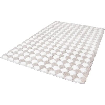 KLEINE WOLKE Merida 1 - Rectangle Cotton Bath Mat KLEINE WOLKE Merida 1 - Rectangle Cotton Bath Mat