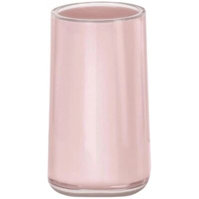 Vaso de Cepillo de Dientes Kleine Wolke Mable - Doble Pared, Color Magnolia Pastel - Accesorio de Baño Vaso de Cepillo de Dientes Kleine Wolke Mable - Doble Pared, Color Magnolia Pastel - Accesorio de Baño
