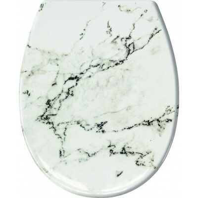 Kleine Wolke Marble Toiletzitting - Zachte sluiting, Eenvoudige installatie, Duroplast, Zwart/Groen - Toiletzitting Kleine Wolke Marble Toiletzitting - Zachte sluiting, Eenvoudige installatie, Duroplast, Zwart/Groen - Toiletzitting