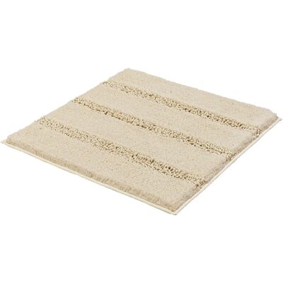 KLEINE WOLKE Monrovia Beige Microfiber Bath Mat - Bath Mat KLEINE WOLKE Monrovia Beige Microfiber Bath Mat - Bath Mat