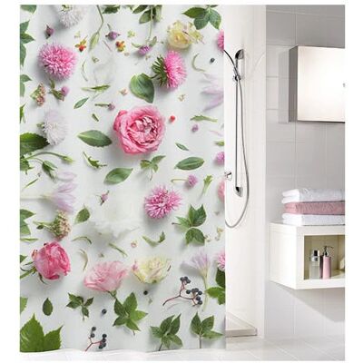 Kleine Wolke Rosalie Floral Shower Curtain - Shower Curtain Kleine Wolke Rosalie Floral Shower Curtain - Shower Curtain