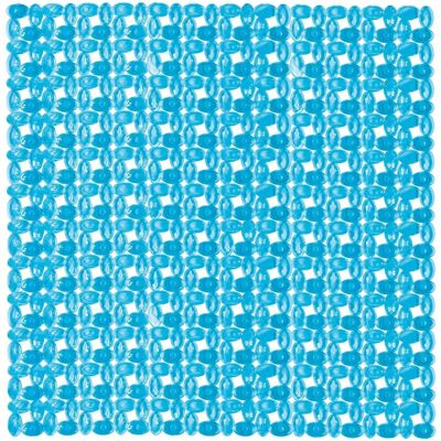KLEINE WOLKE Ivy - Tapis de douche carré - 55x55 cm - Turquoise KLEINE WOLKE Ivy - Tapis de douche carré - 55x55 cm - Turquoise