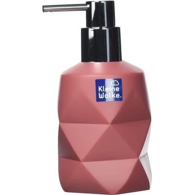 Kleine Wolke Crackle Dark Pink Soap Dispenser - Bathroom Accessory Kleine Wolke Crackle Dark Pink Soap Dispenser - Bathroom Accessory