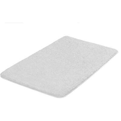 KLEINE WOLKE Meadow Bath Mat - Rectangular, Grey Steel, 70x120cm - Bath Mat KLEINE WOLKE Meadow Bath Mat - Rectangular, Grey Steel, 70x120cm - Bath Mat