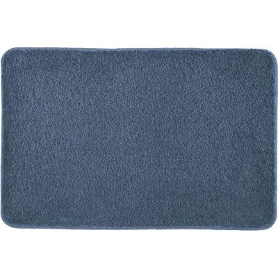 KLEINE WOLKE Meadow Blaue Rechteckige Badmatte - Badteppich KLEINE WOLKE Meadow Blaue Rechteckige Badmatte - Badteppich