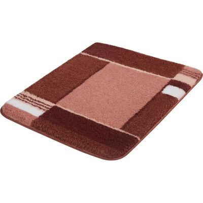 KLEINE WOLKE Padova Badmatte - Rechteckig, 60x100cm, Rosa Muster KLEINE WOLKE Padova Badmatte - Rechteckig, 60x100cm, Rosa Muster