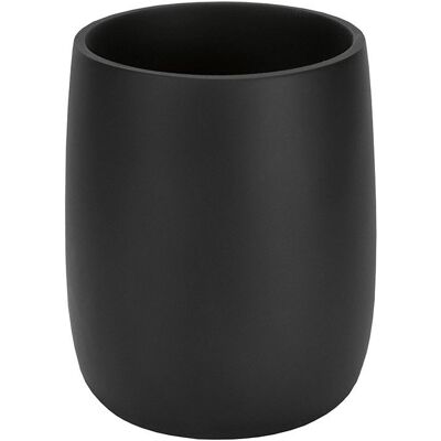 Verre de bain Bonny noir en résine de polyester - Accessoire de salle de bain - Publicité Verre de bain Bonny noir en résine de polyester - Accessoire de salle de bain - Publicité