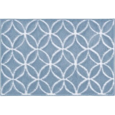 KLEINE WOLKE Twin - Rechteckige Badematte Blau - Badteppich KLEINE WOLKE Twin - Rechteckige Badematte Blau - Badteppich