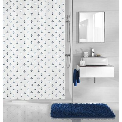 Kleine Wolke Anchor Polyester Shower Curtain - Shower Curtain Kleine Wolke Anchor Polyester Shower Curtain - Shower Curtain