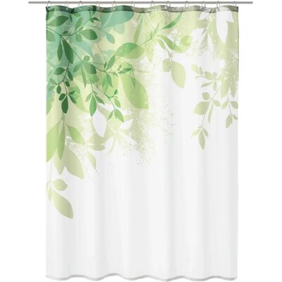 Kleine Wolke Floresta Duschgardin - Vattentät Polyester Grön Kleine Wolke Floresta Duschgardin - Vattentät Polyester Grön