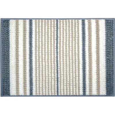 KLEINE WOLKE Bola Alfombra de Baño Azul Rectangular - Alfombra de Baño KLEINE WOLKE Bola Alfombra de Baño Azul Rectangular - Alfombra de Baño